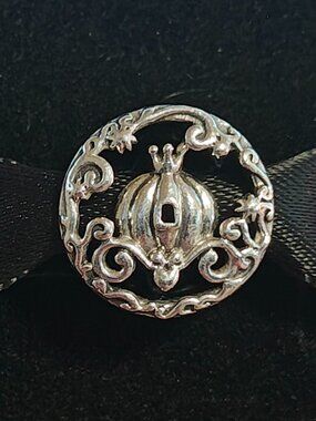 Authentic Pandora Disney Cinderella Midnight Pumpkin Charm 799197C00